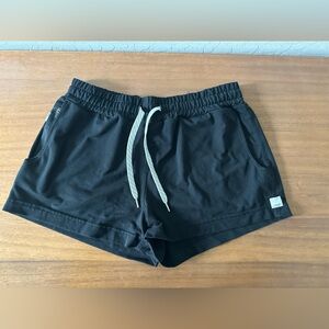 Vuori Black Athletic Shorts